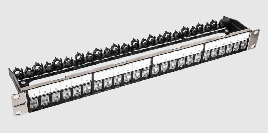 Pro Shield Series Unloaded STP Patch Panel 24 Port