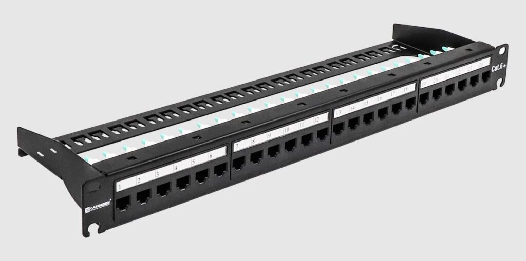 Rotary Series UTP Patch Panel Category 6+ 24 Port