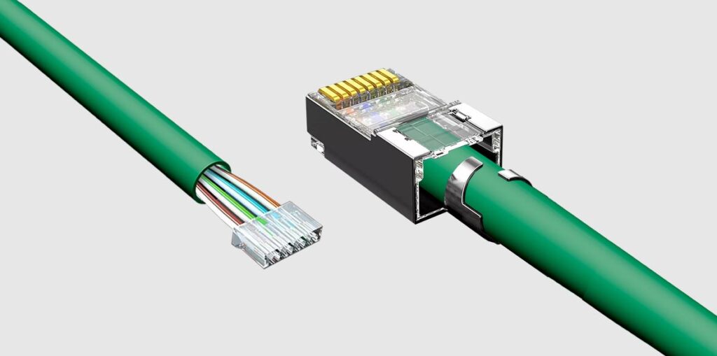 Category 6A Standard RJ45 Shielded Modular Plug