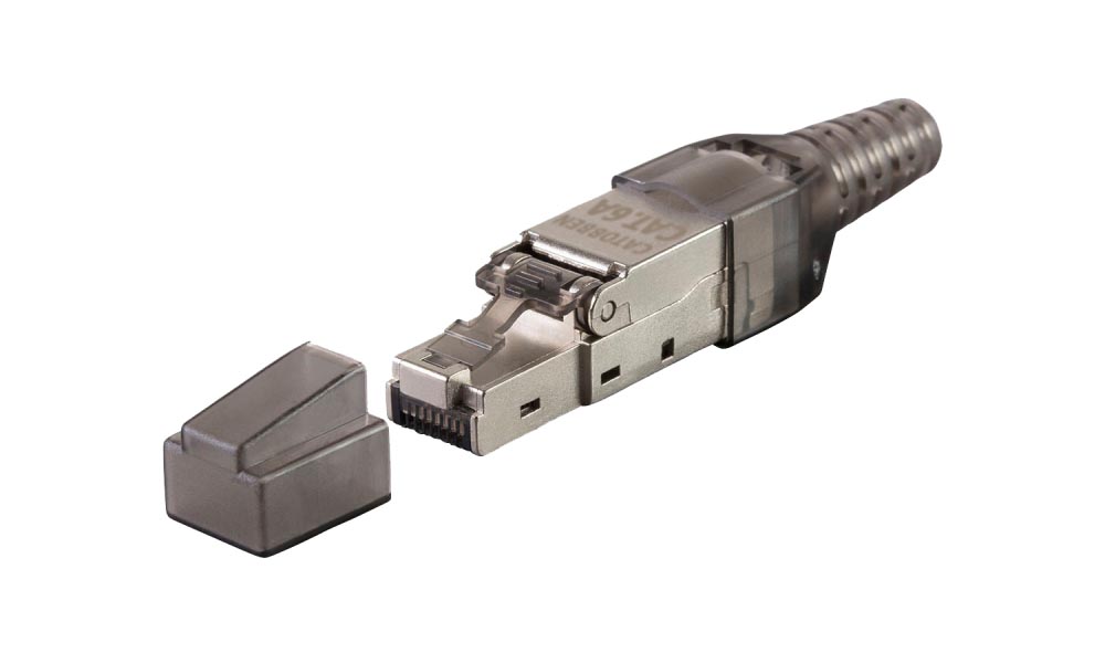 Category 6A  STP Toolless RJ45 Modular Plug