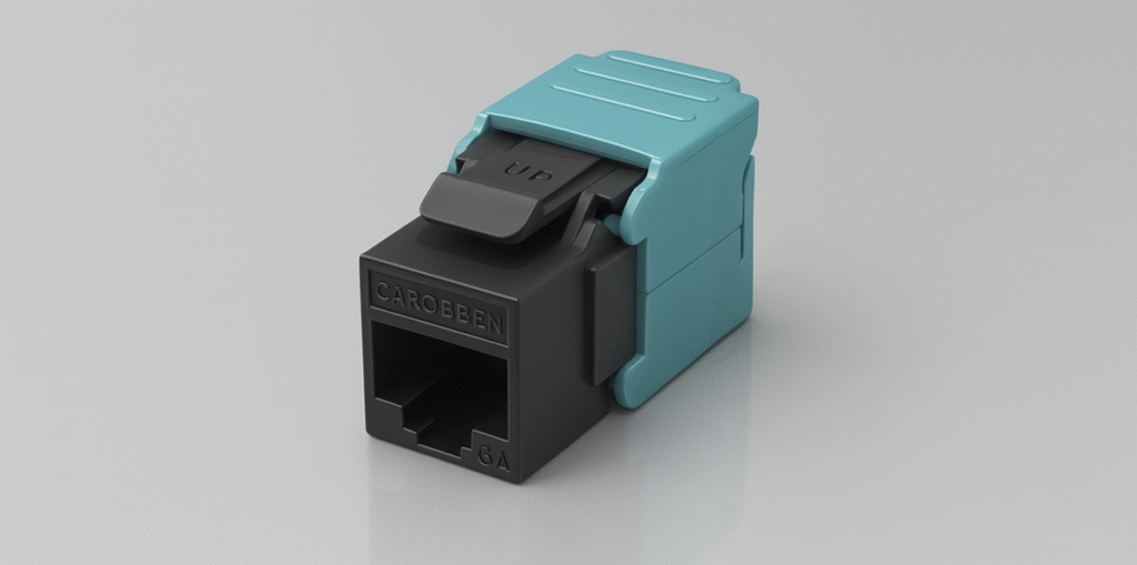 TL10 Series UTP Keystone Jack (German PCB)