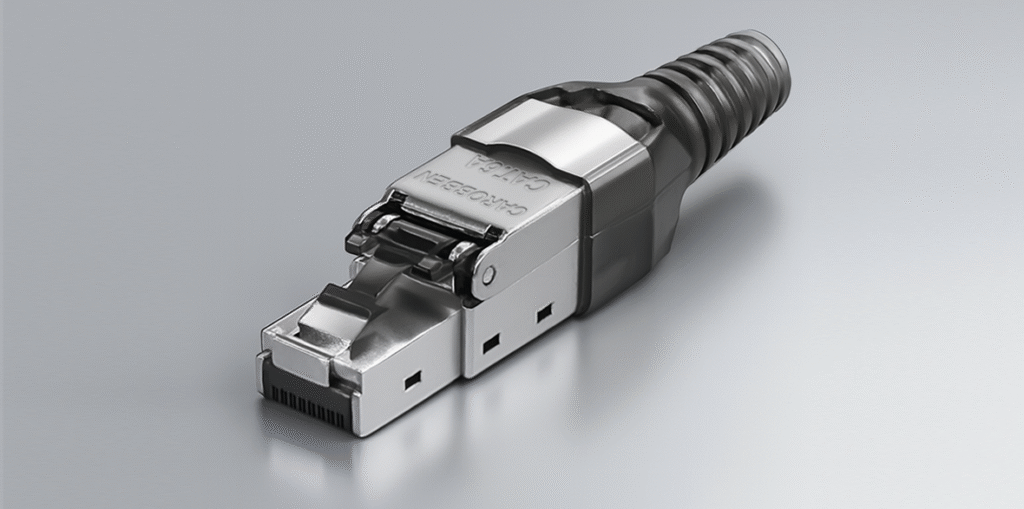 Category 6A  STP Toolless RJ45 Modular Plug