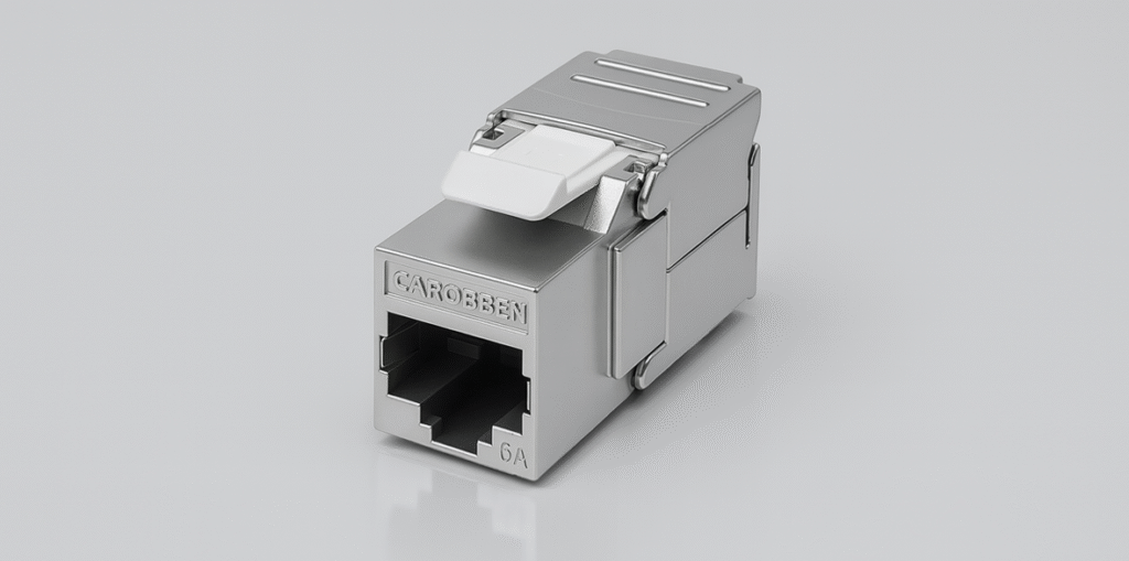 TL10 Series STP Keystone Jack (German PCB)